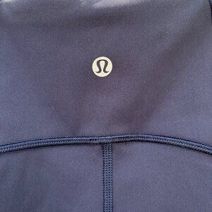 Lululemon Crop Leggings - Blue/True Navy - 6